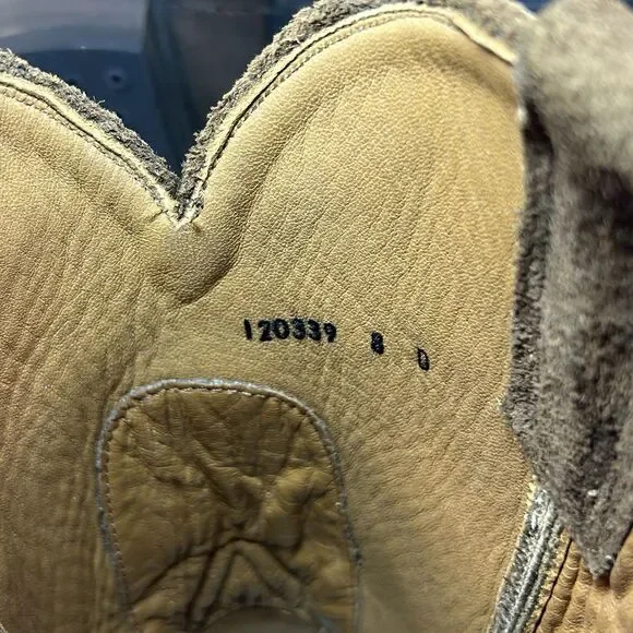 Ralph Lauren Double RL RRL Plainview Western Cowboy Boots Brown Leather Men’s 8D - Picture 8 of 11